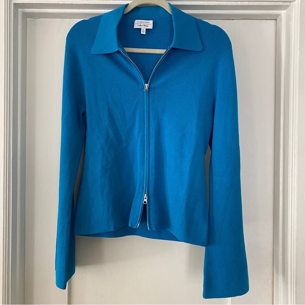 & Other Stories Medium double zip cardigan